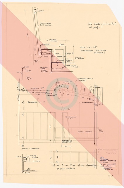 Haus Und Garten Paul Neuerburg Koln Marienburg Technischer Plan